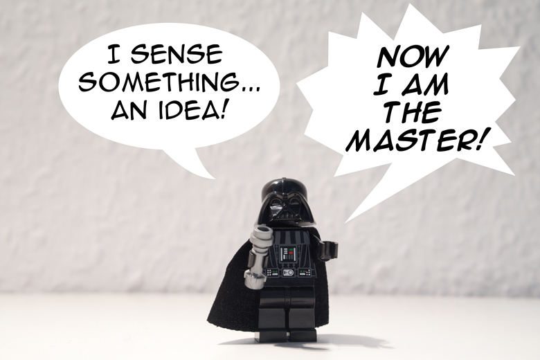 Darth Vader find an idea