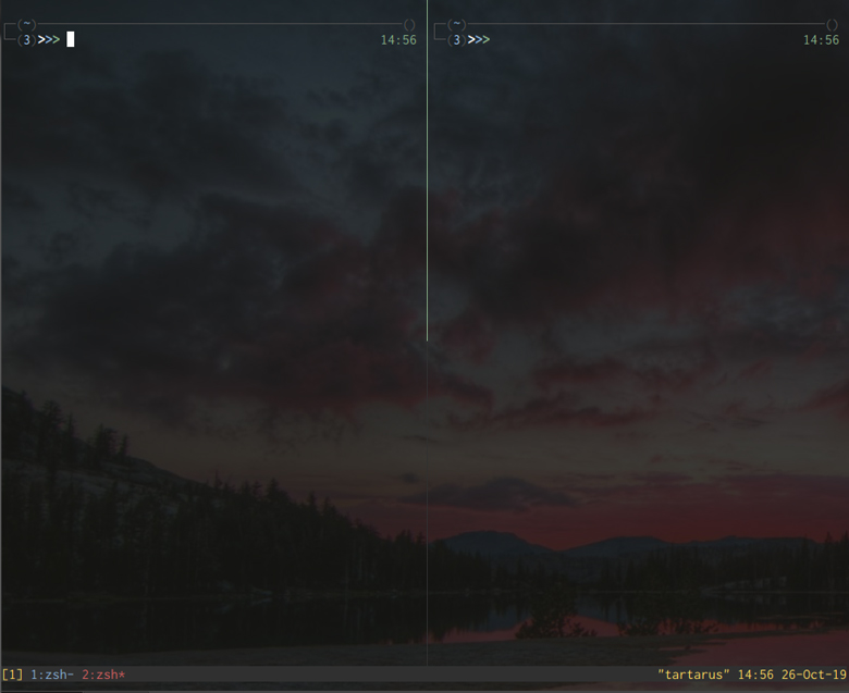 tmux with solarized theme